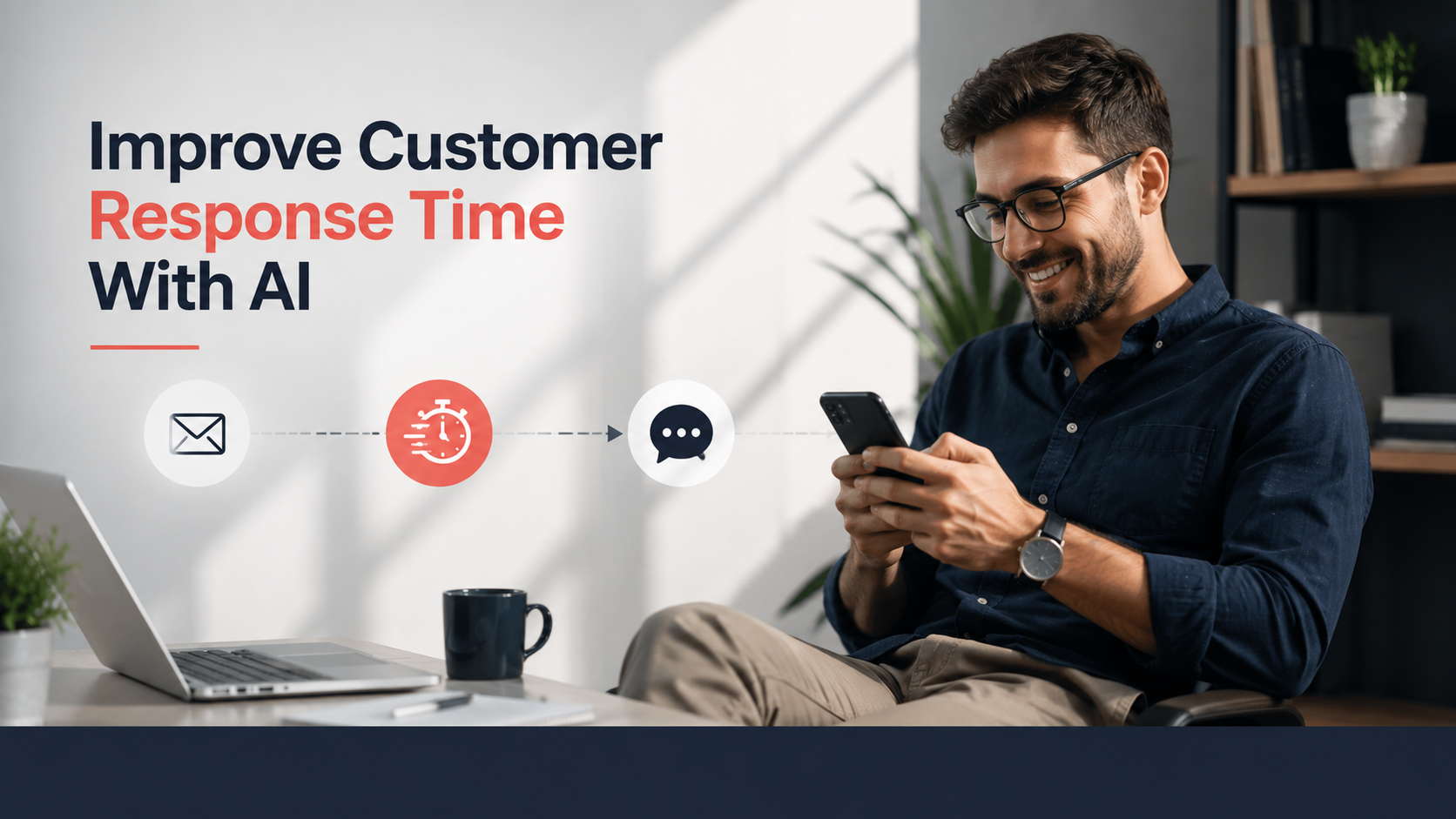 Zhorx AI automation workflow improving customer response time through automated replies, AI lead follow up, CRM automation, and smart routing